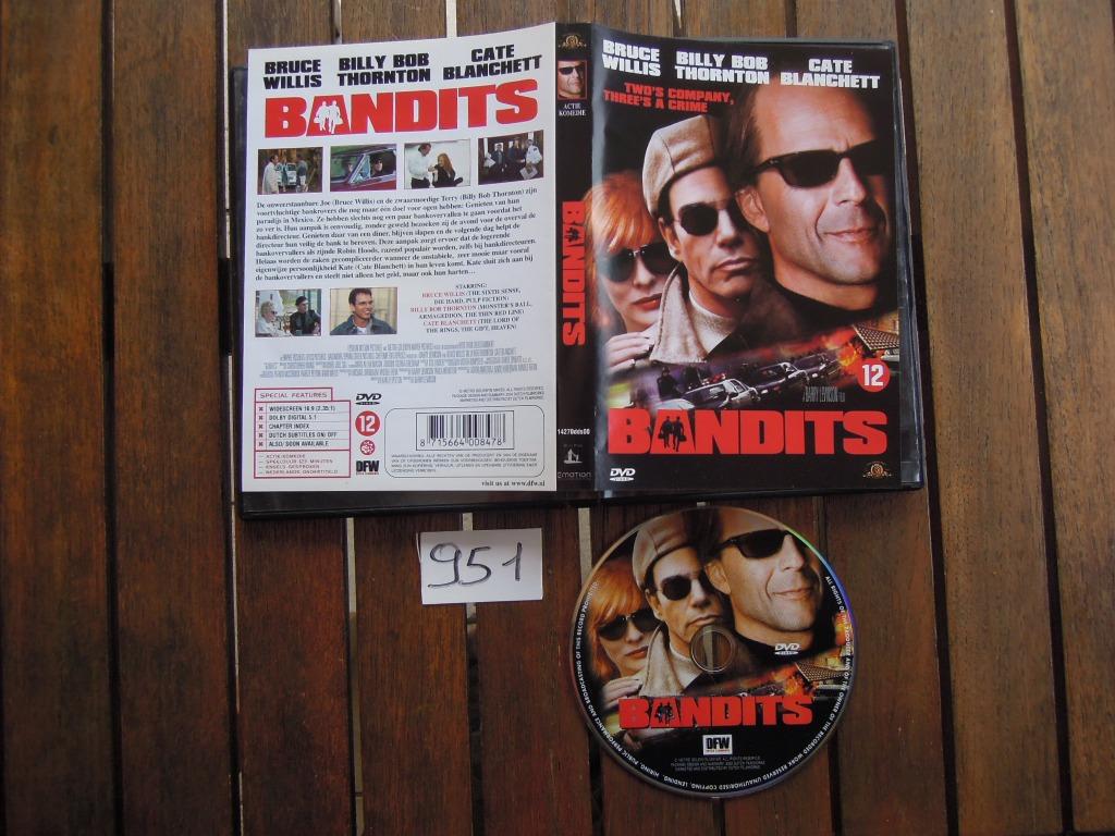 DVD Bandits avec Bruce Willis, À partir de 12 ans, Enlèvement ou Envoi, Utilisé, Comédie d'action
