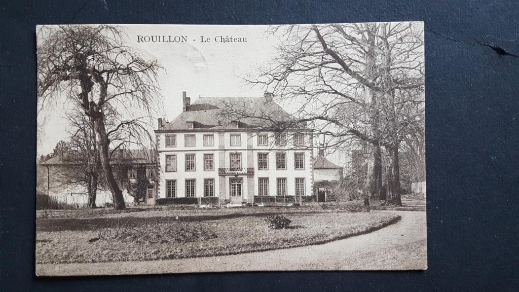 Carte postale Rouillon Le Château Annevoie Anhée, Enlèvement ou Envoi, 1920 à 1940, Affranchie, Namur