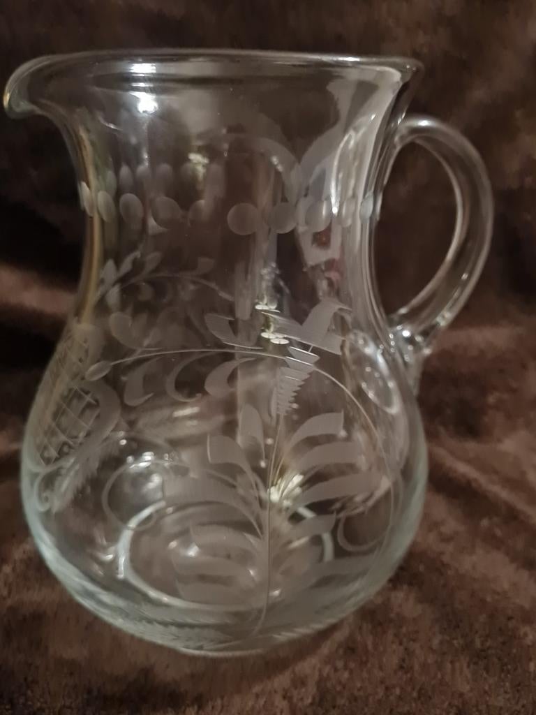 Vintage waterkan , fruitsapkan, Ophalen