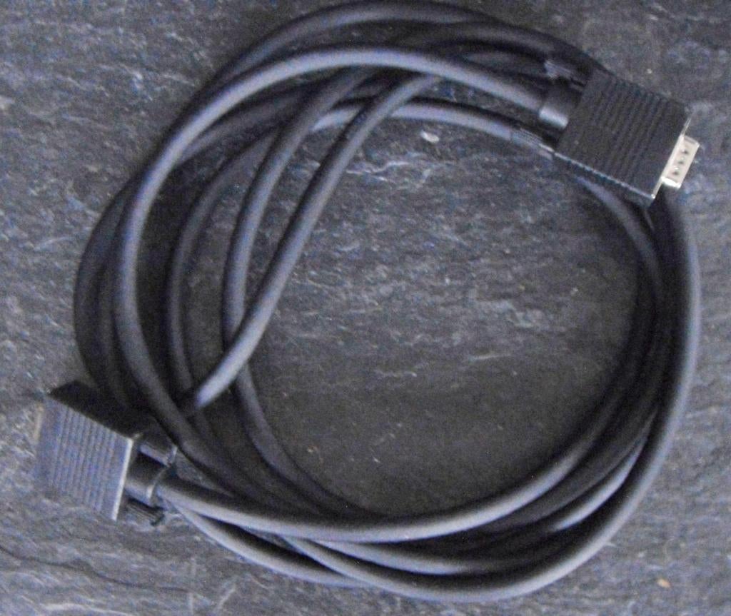 Câble VGA Roline VGA Mâle / Femelle, noir, de 3 m, NEUF, Computers en Software, Pc- en Netwerkkabels, Nieuw, Ophalen of Verzenden