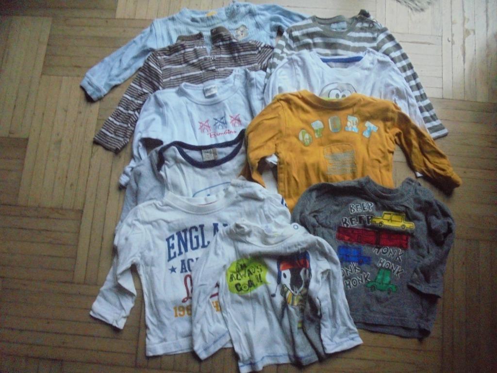 lot T-shirts met lange mouwen, maat 74, Ophalen of Verzenden, Zo goed als nieuw, Jongetje, Shirtje of Longsleeve