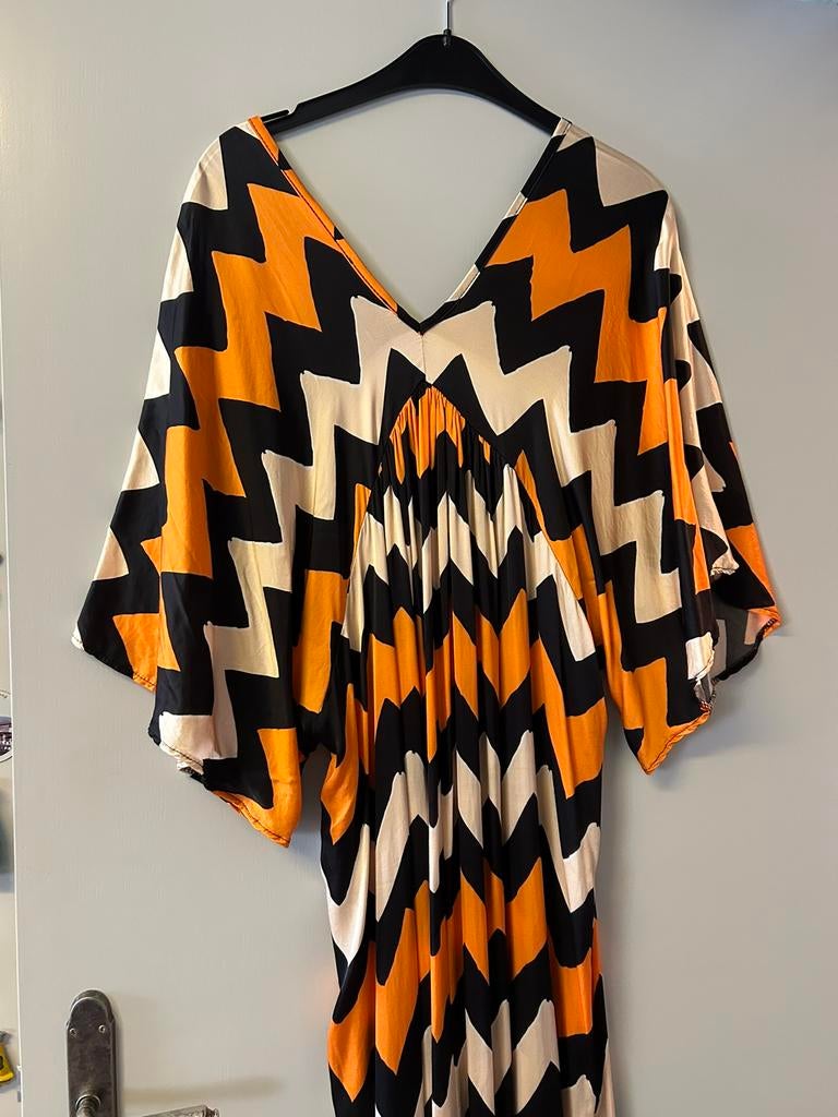 Lange fleurige zomerjurk, Kleding | Dames, Ophalen of Verzenden, Nieuw