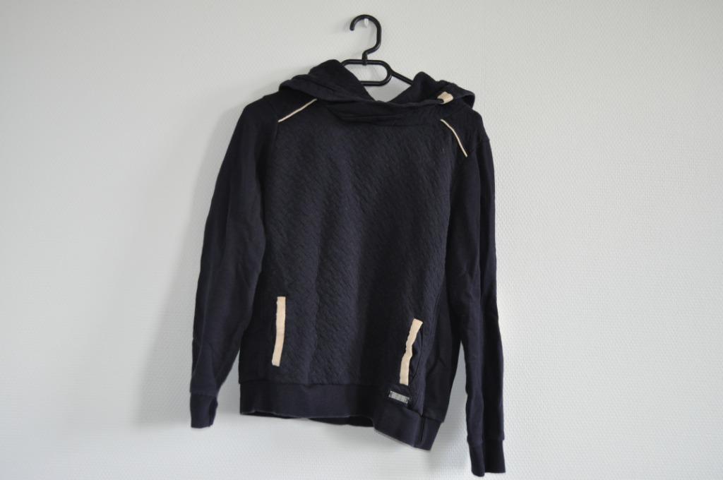 donkerblauwe trui, Maat 38/40 (M), Ophalen of Verzenden, Gedragen, Blauw