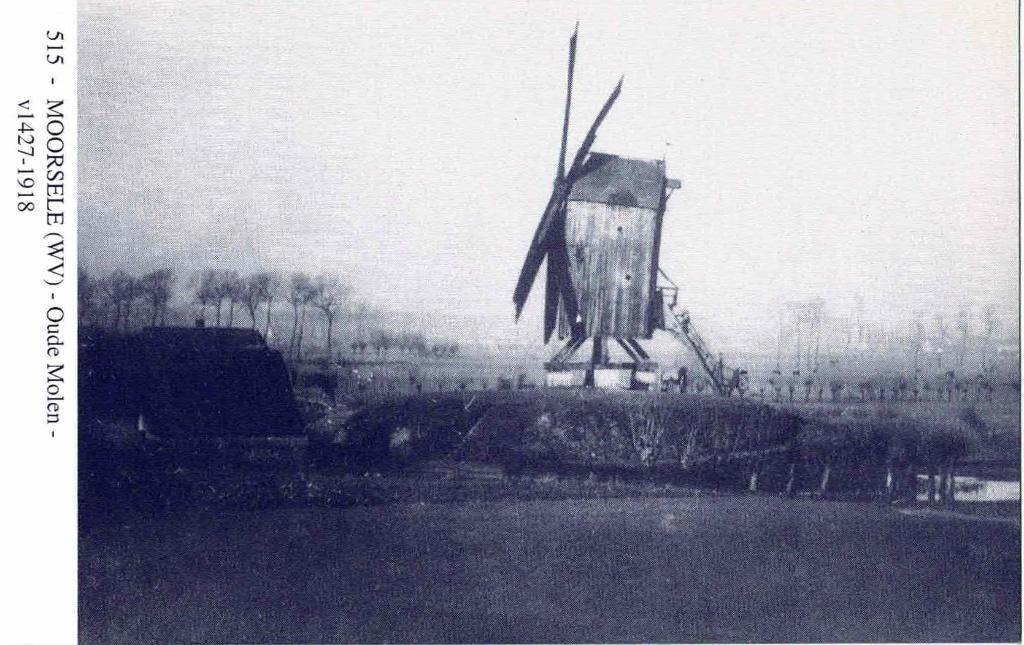 Moorslede - Oude Molen, Verzamelen, Postkaarten | België, Ophalen of Verzenden, 1980 tot heden, Ongelopen, West-Vlaanderen