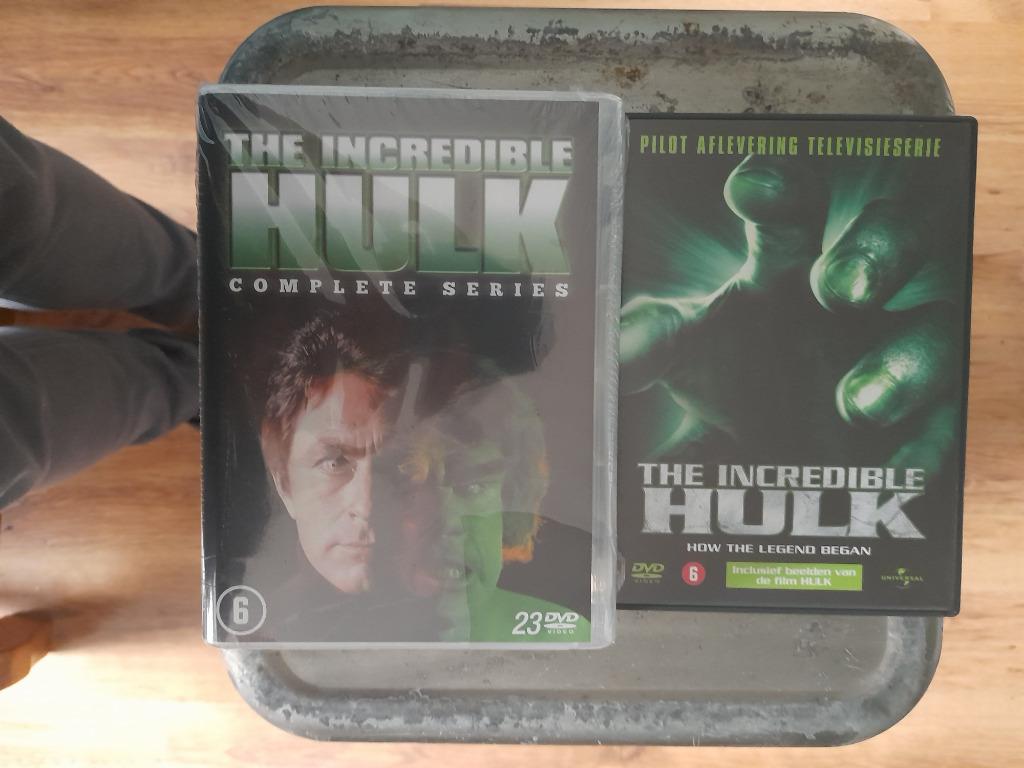 Incredible Hulk pakket, Cd's en Dvd's, Vanaf 6 jaar, Verzenden, Zo goed als nieuw, Actie en Avontuur