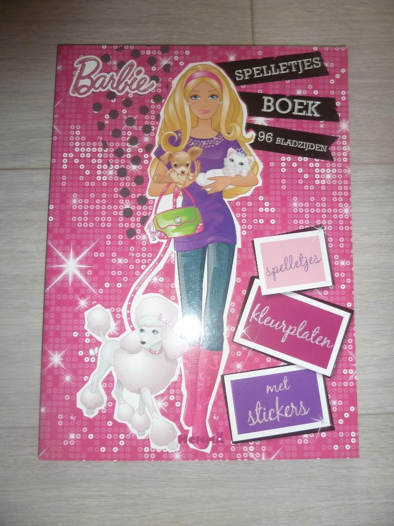 Barbie - Spelletjes boek 96 blz, Ophalen, Nieuw, Barbie, Fictie algemeen