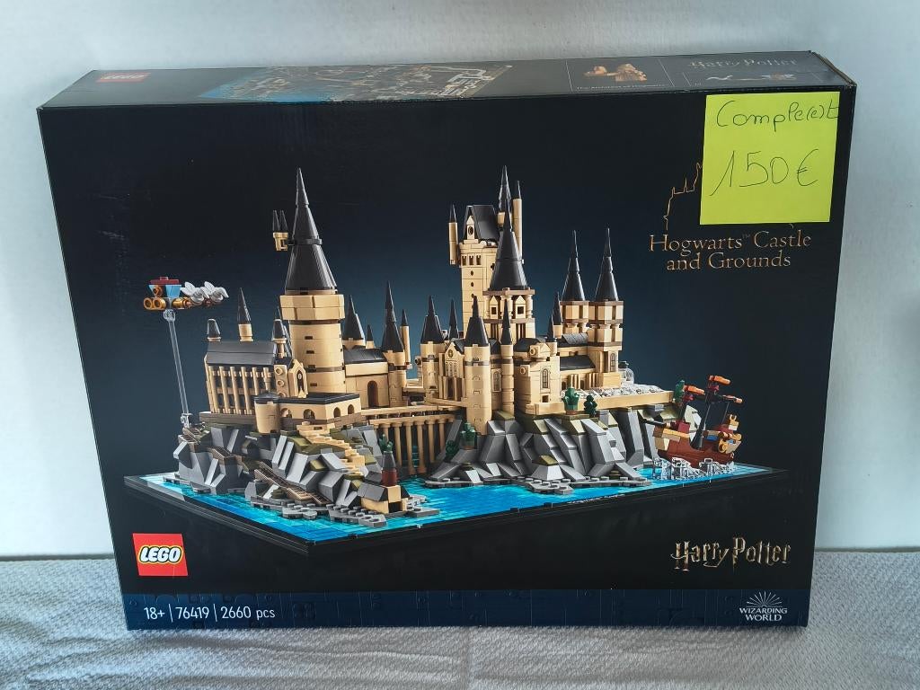 Lego Harry Potter 76419 Kasteel en Landgoed van Zweinstein, Ophalen of Verzenden, Gebruikt, Lego