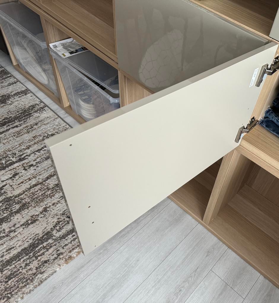 Selsviken glanzend deuren 60x38 voor besta kast te koop, Ophalen, Zo goed als nieuw, Minder dan 150 cm, Minder dan 100 cm