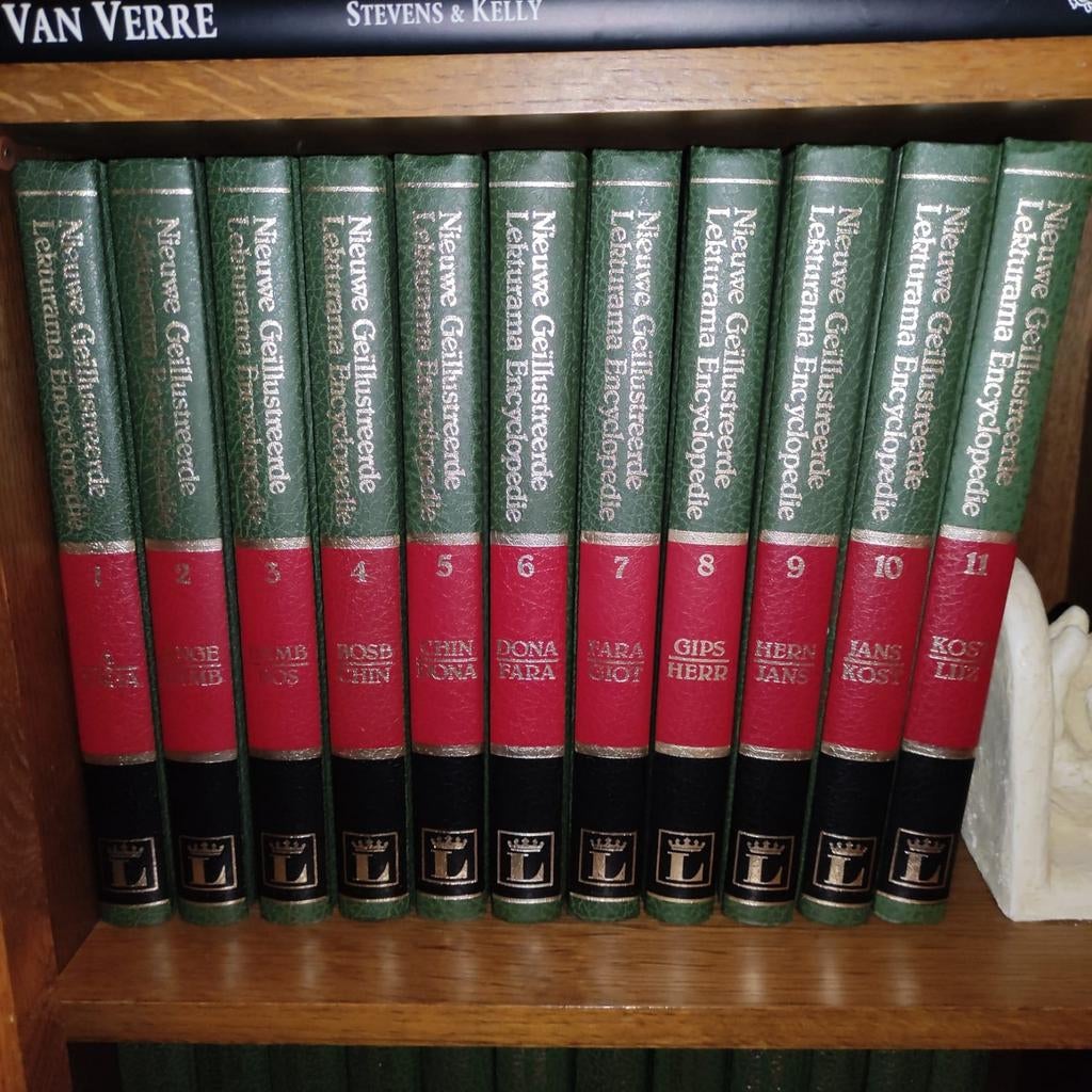 Nieuwe Geïllustreerde Lekturama Encyclopedie, Boeken, Ophalen
