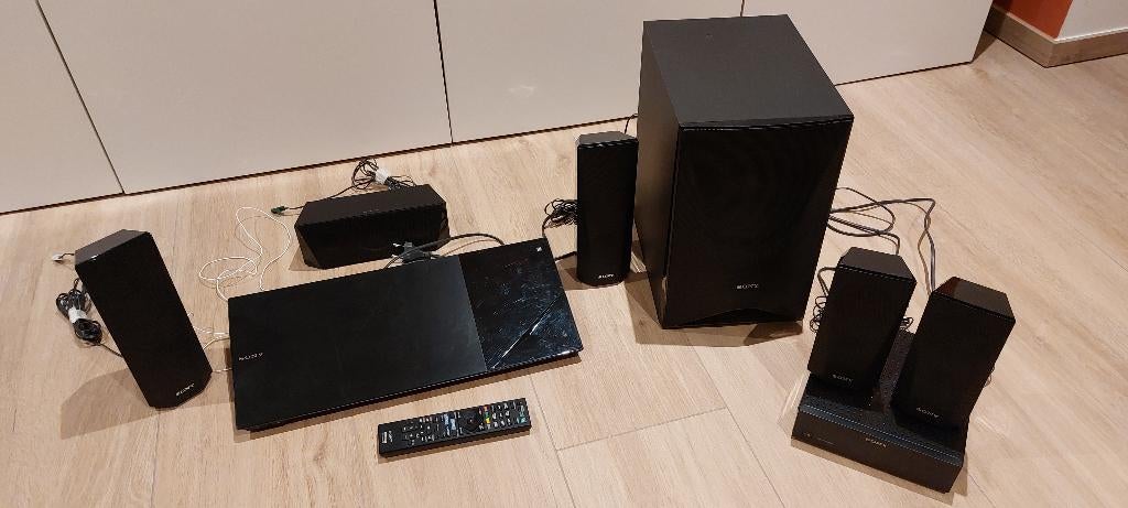 Sony surround systeem BDV-N5200W (incl. Blu-Ray), Audio, Tv en Foto, Home Cinema-sets, Ophalen, Gebruikt, Blu-ray-speler, 70 watt of meer