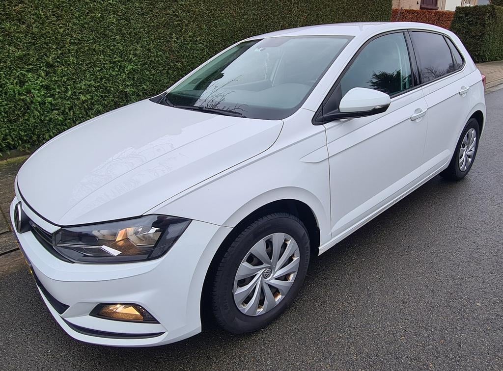 Volkswagen Polo Comfortline, Auto's, Voorwielaandrijving, Stof, Wit, Bedrijf