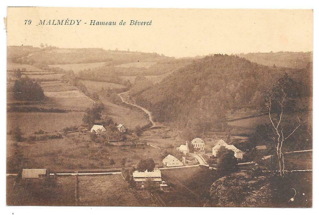 Malmédy Hameau de Bévercé, Collections, Cartes postales | Belgique, Enlèvement ou Envoi, 1920 à 1940, Affranchie, Liège