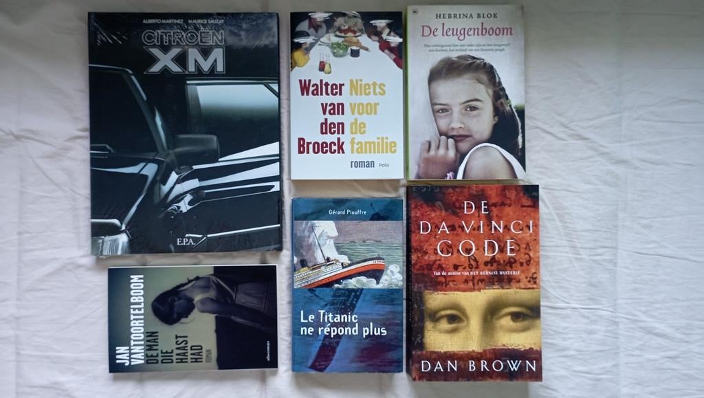Verschillende boeken te koop, Boeken, Romans, Zo goed als nieuw, Ophalen of Verzenden