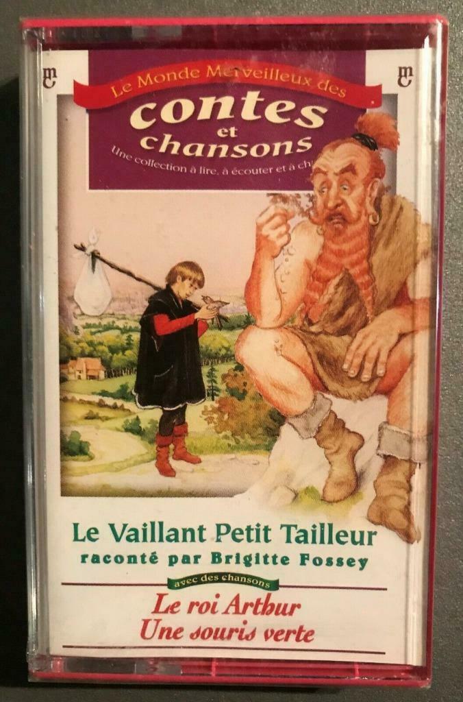 Cassette audio Le vaillant ... raconté par Brigitte Fossey, Enlèvement ou Envoi, Enfants et Jeunesse, 1 cassette audio, Originale