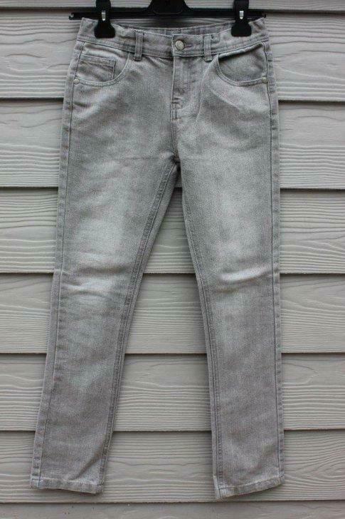 Jeans gris (10 ans), Ophalen of Verzenden, Gebruikt, Jongen, Broek
