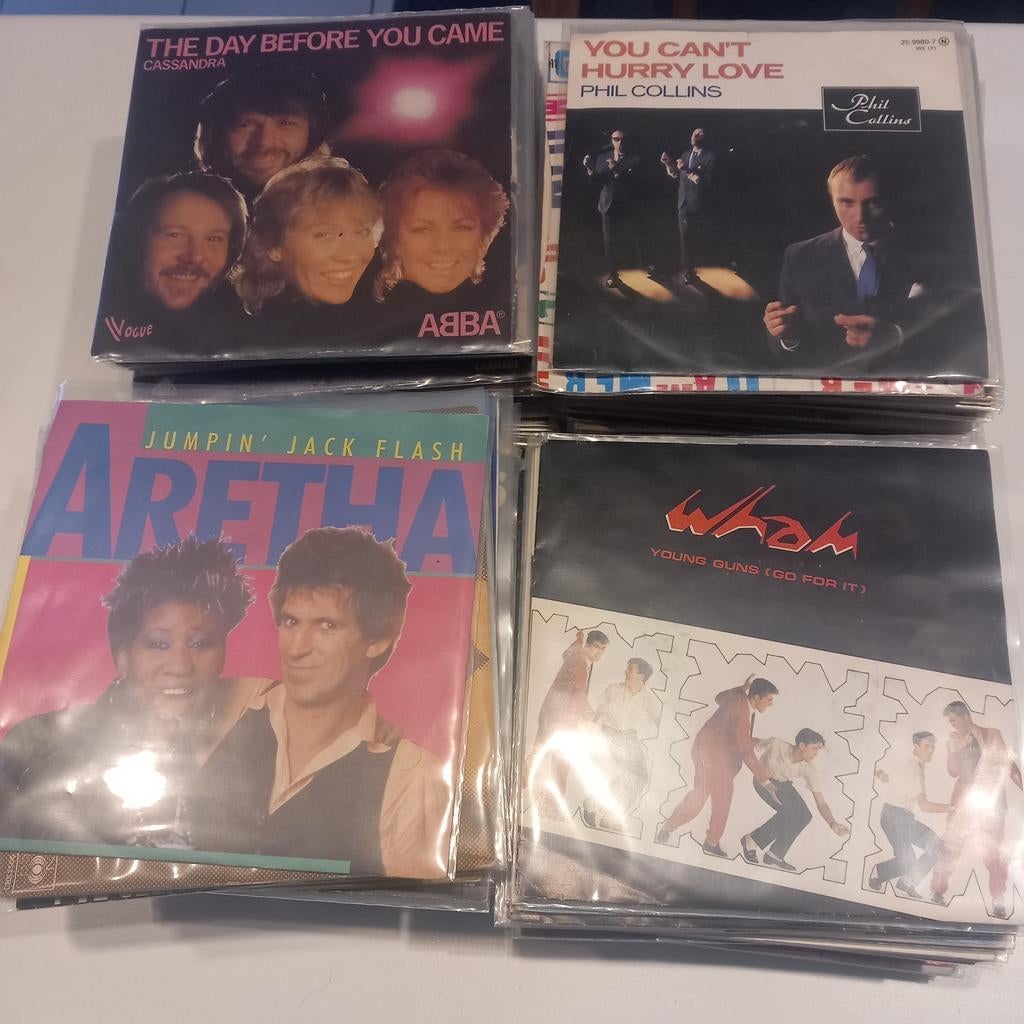 Vinyl singles lot van 96 stuks, Ophalen of Verzenden