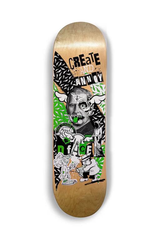 DFACE: skateboard genummerd in 25 exemplaren, Ophalen of Verzenden