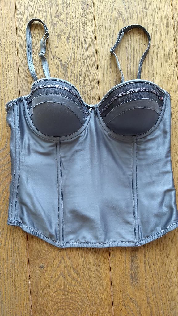 Grijs korset, Kleding | Dames, Ondergoed en Lingerie, Ophalen, Grijs, Body of Korset