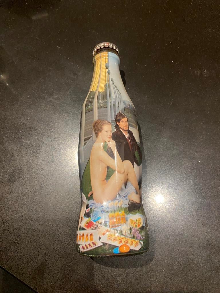 Coca Cola L'art de manger Manet - Bouteille 20cl, Enlèvement ou Envoi