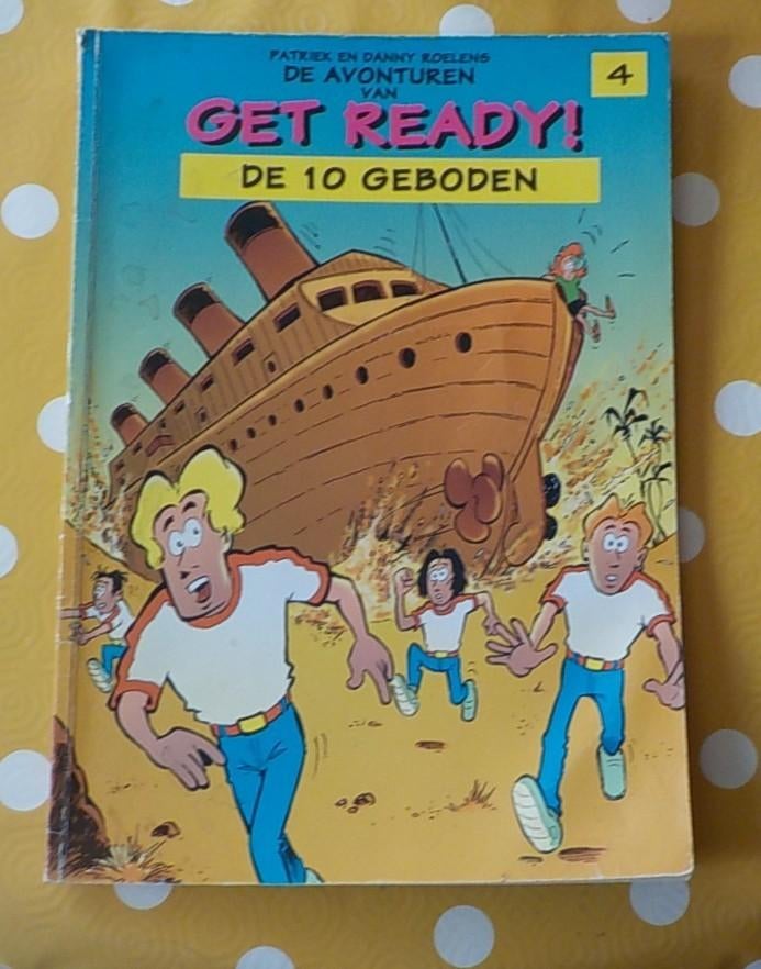 Get Ready 4) De 10 geboden, Eén stripboek, Ophalen of Verzenden, Gelezen