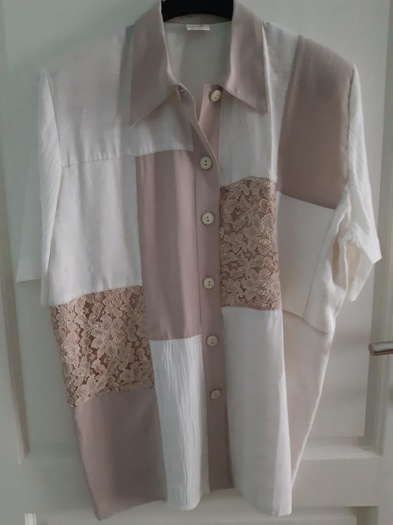 Blouse pour femme, Enlèvement ou Envoi, Comme neuf, Taille 42/44 (L), Beige