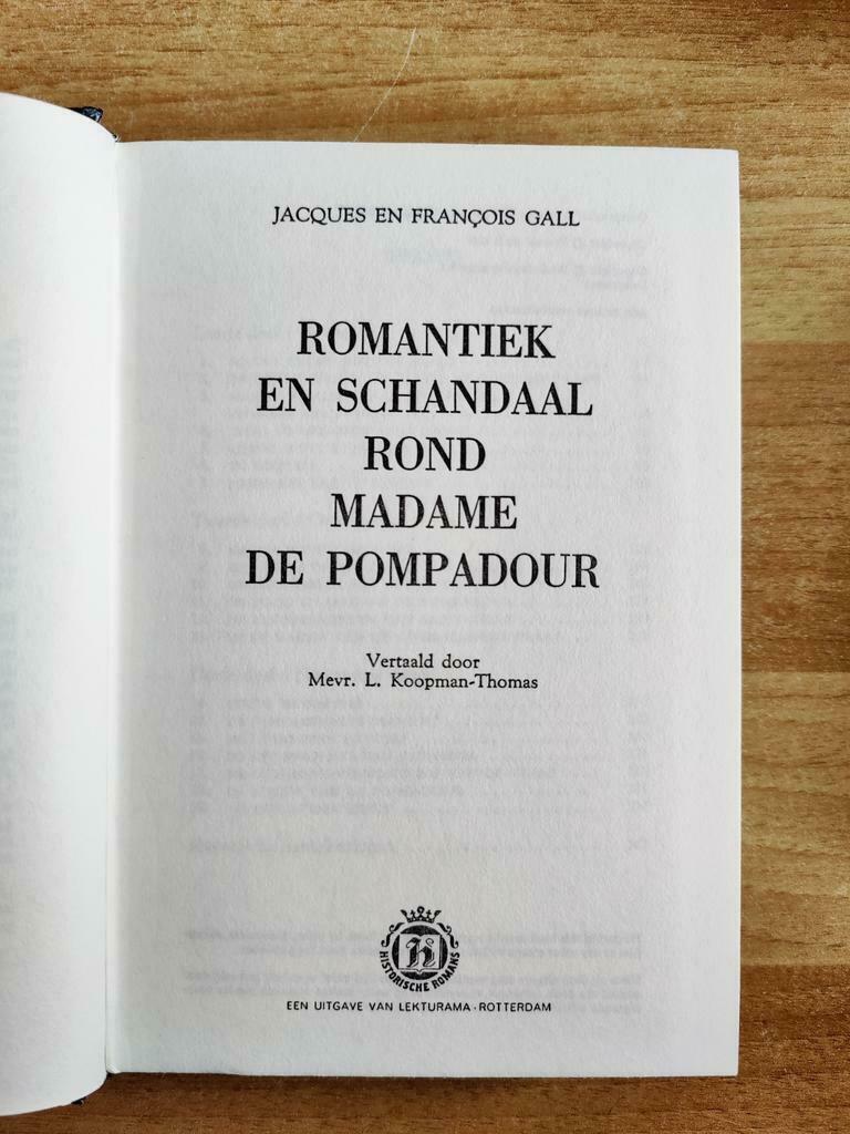 Romantiek en schandaal rond Madame De Pompadour, Enlèvement ou Envoi, Utilisé