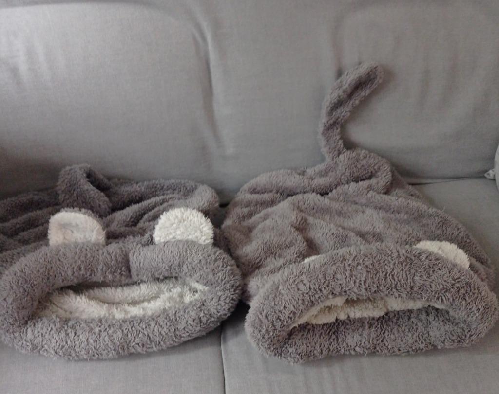 2x katten slaapzak, Dieren en Toebehoren, Ophalen, Gebruikt, Pluche