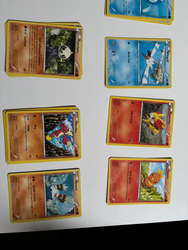 Pokemon kaarten dubbels 2014, Ophalen, Zo goed als nieuw