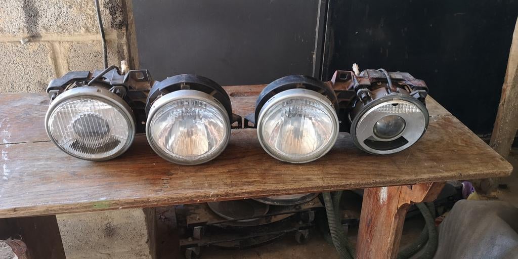Phares bmw e30, Autos : Pièces & Accessoires, Éclairage, Enlèvement, BMW