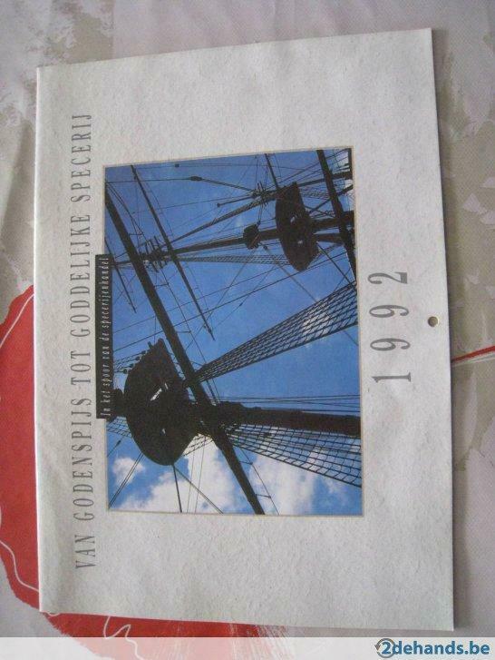 Calendrier "Sur les traces du commerce des épices" 1992, Envoi, Comme neuf