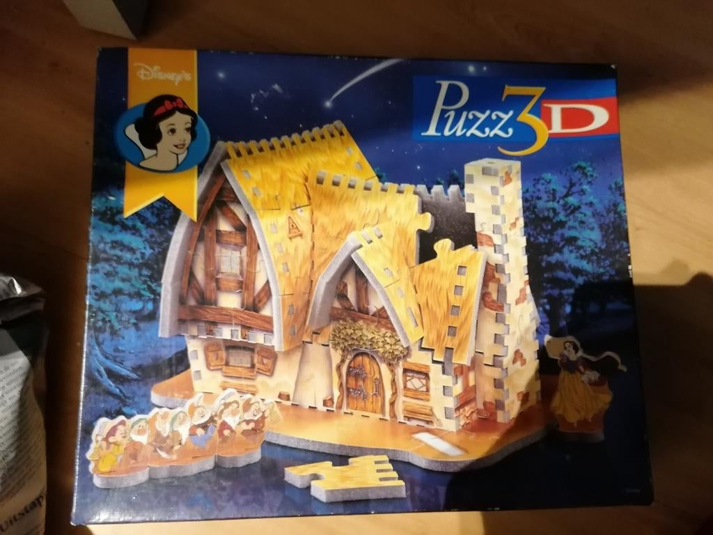 3D puzzel Disney sneeuwwitje, Ophalen of Verzenden