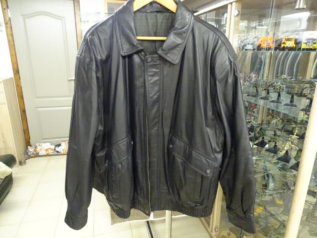 veste cuir homme, Enlèvement, Comme neuf, Taille 56/58 (XL), Noir