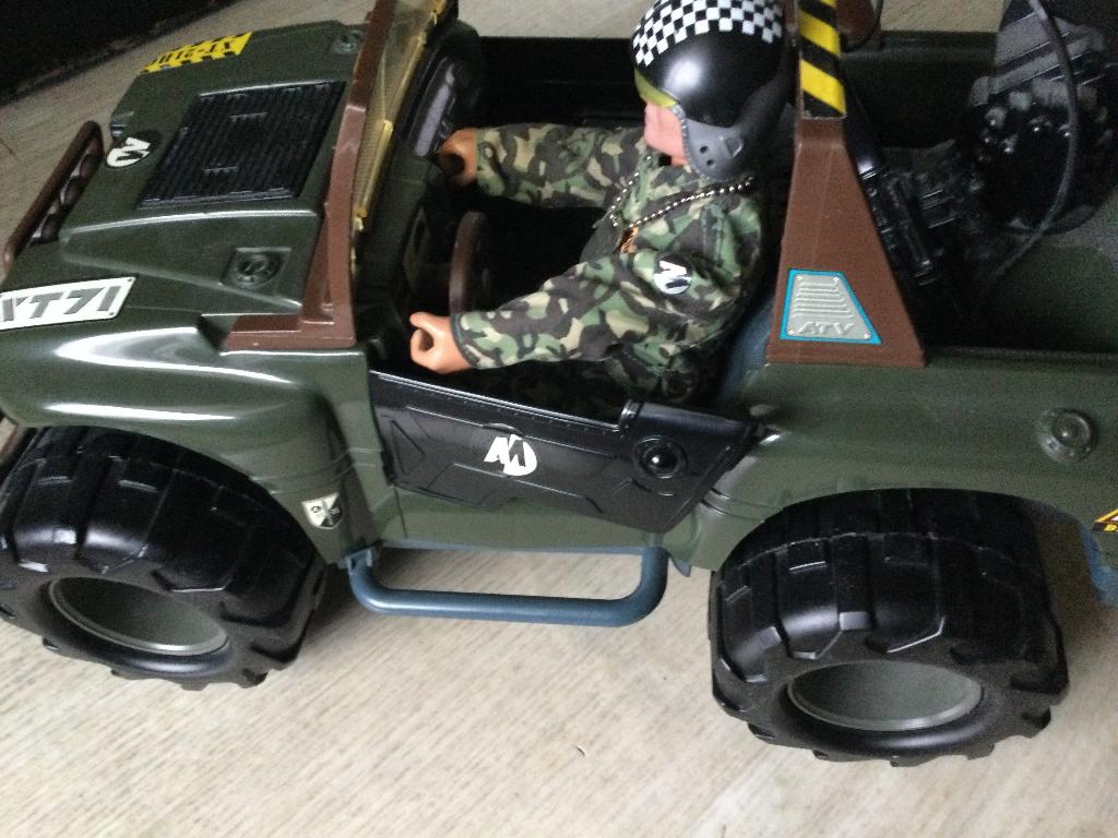 Hasbro Action Man 4X4 Jeep Rhino XT-71, Ophalen of Verzenden