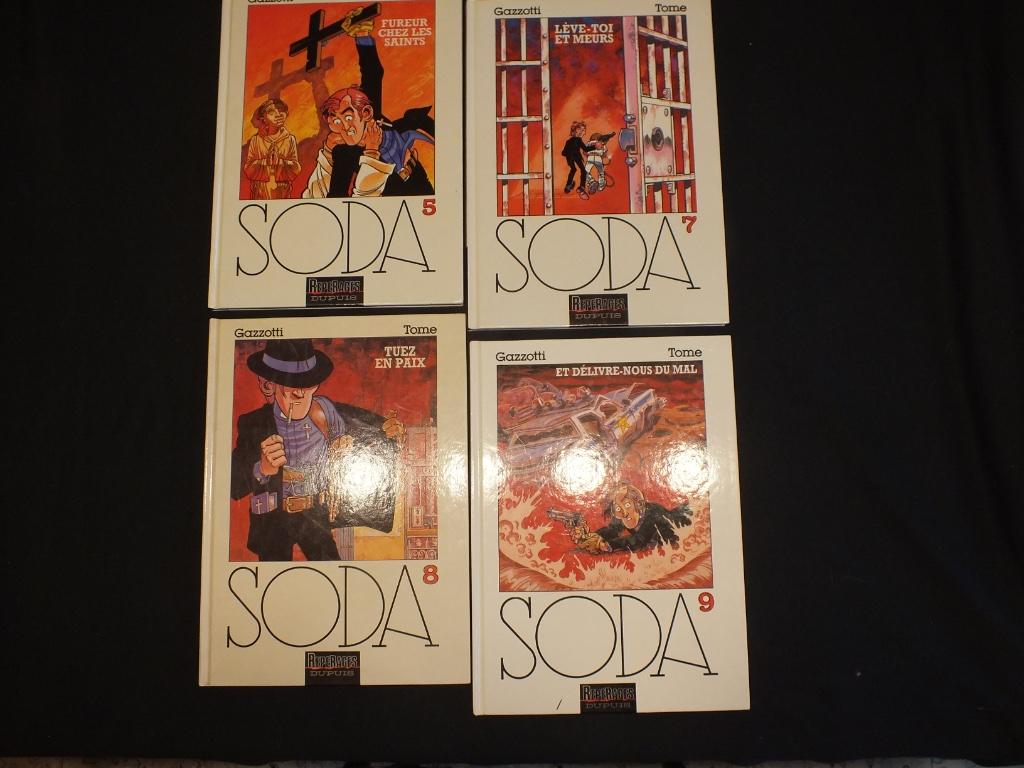 SODA (9 ALBUMS / 7 EO )                   EDITIONS DUPUIS, Livres, BD, Série complète ou Série, Enlèvement ou Envoi, Comme neuf