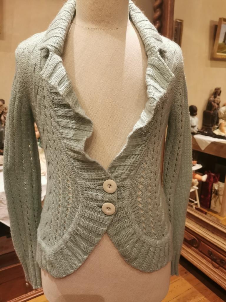 Magnifique cardigan pour femme, Enlèvement ou Envoi, Neuf, Taille 38/40 (M), Vert