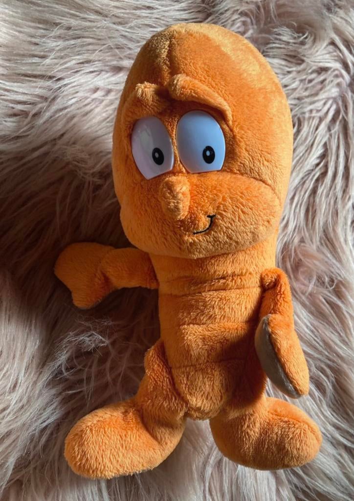 Knuffel ,wortel’. Goofnes Gang., Kinderen en Baby's, Speelgoed | Knuffels en Pluche, Ophalen of Verzenden, Zo goed als nieuw, Overige typen