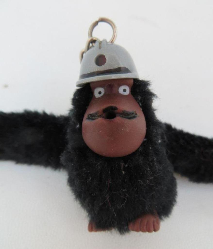 sleutelhanger zwart aapje Kipling  gebruikt, Ophalen of Verzenden