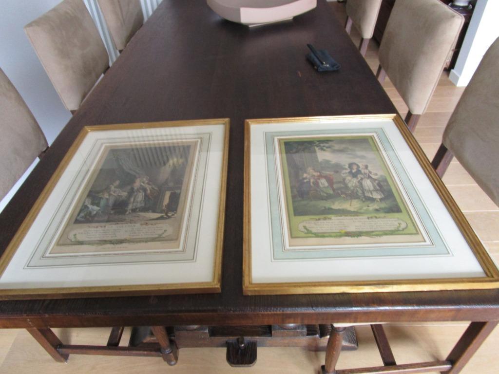 Prachtige retro kaders, Moins de 50 cm, Enlèvement ou Envoi, Comme neuf, Autres matériaux