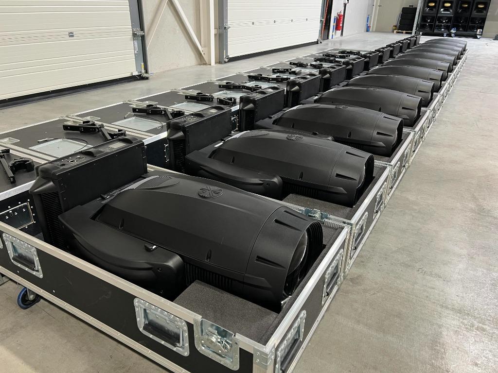 11+1 Vari*Lite VL4000 BEAMWASH incl. flightcases, Musique & Instruments, Enlèvement ou Envoi, Utilisé, Lumières