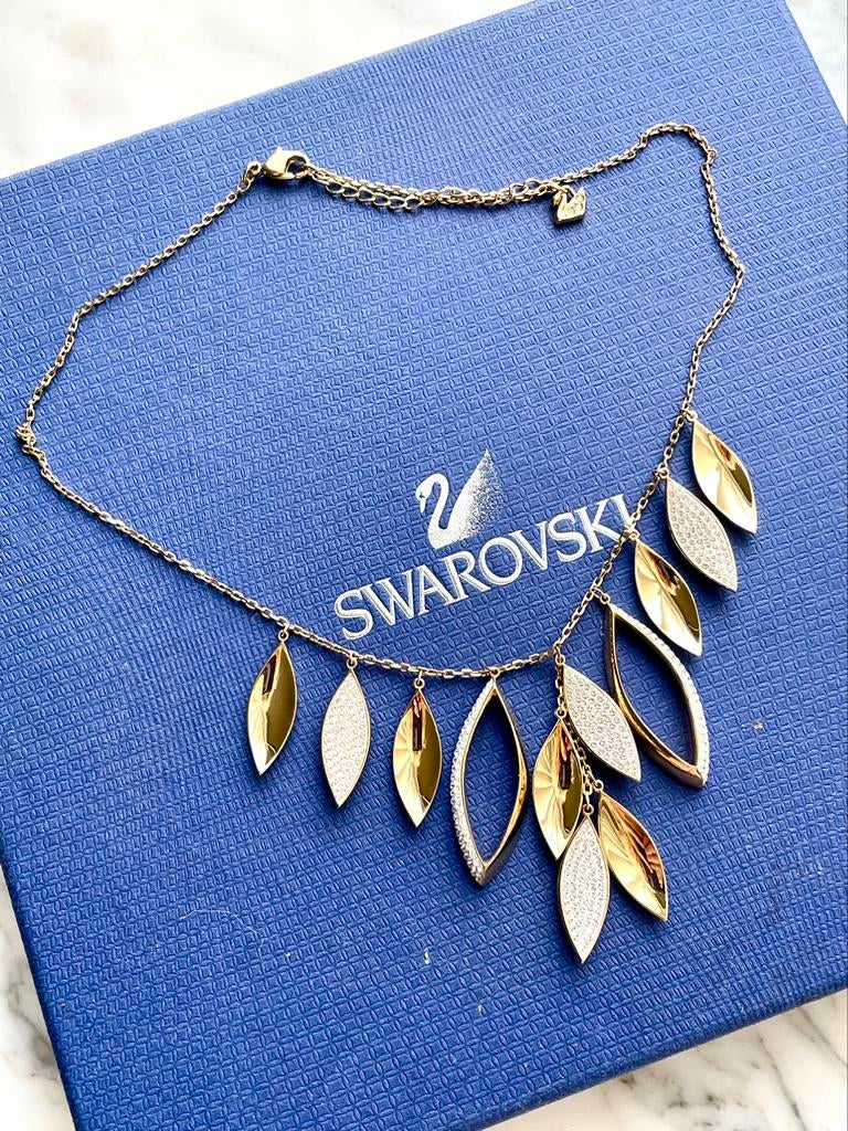 Mooie ketting van swarovski, Ophalen of Verzenden, Zo goed als nieuw