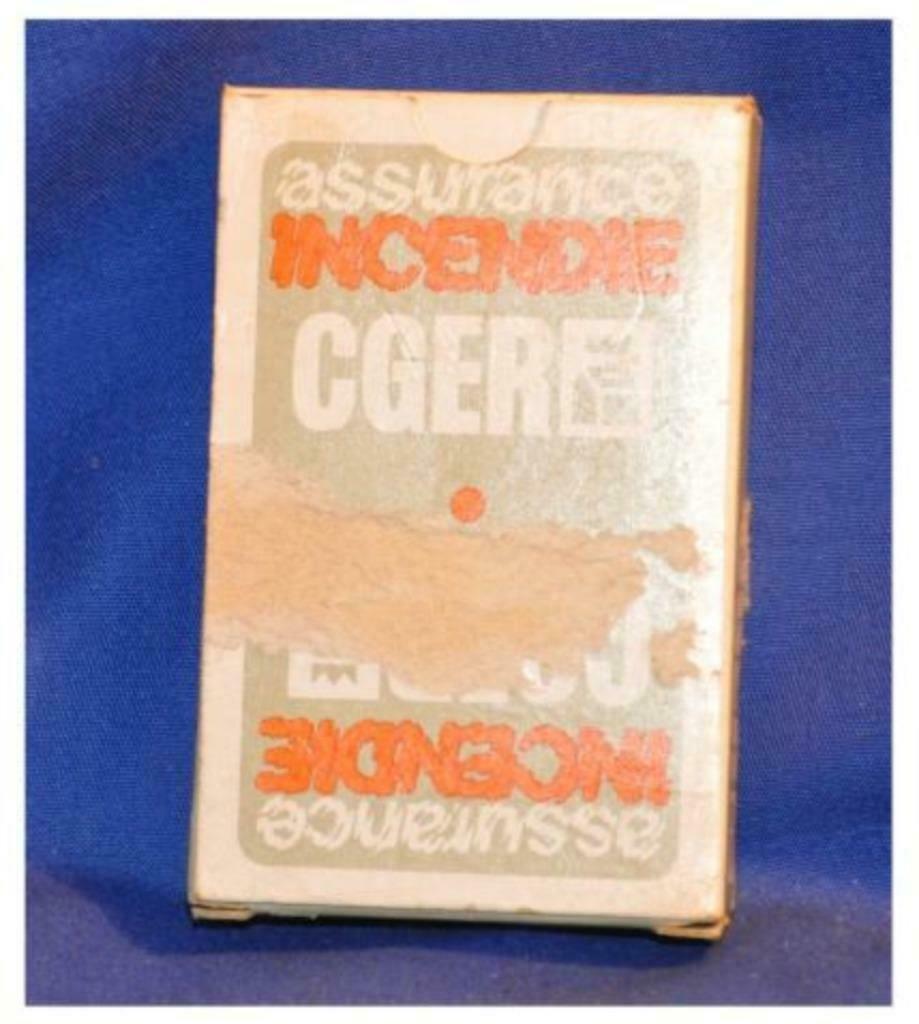 §§ jeu de carte publicitaire cger, Collections, Enlèvement ou Envoi, Utilisé, Autres types