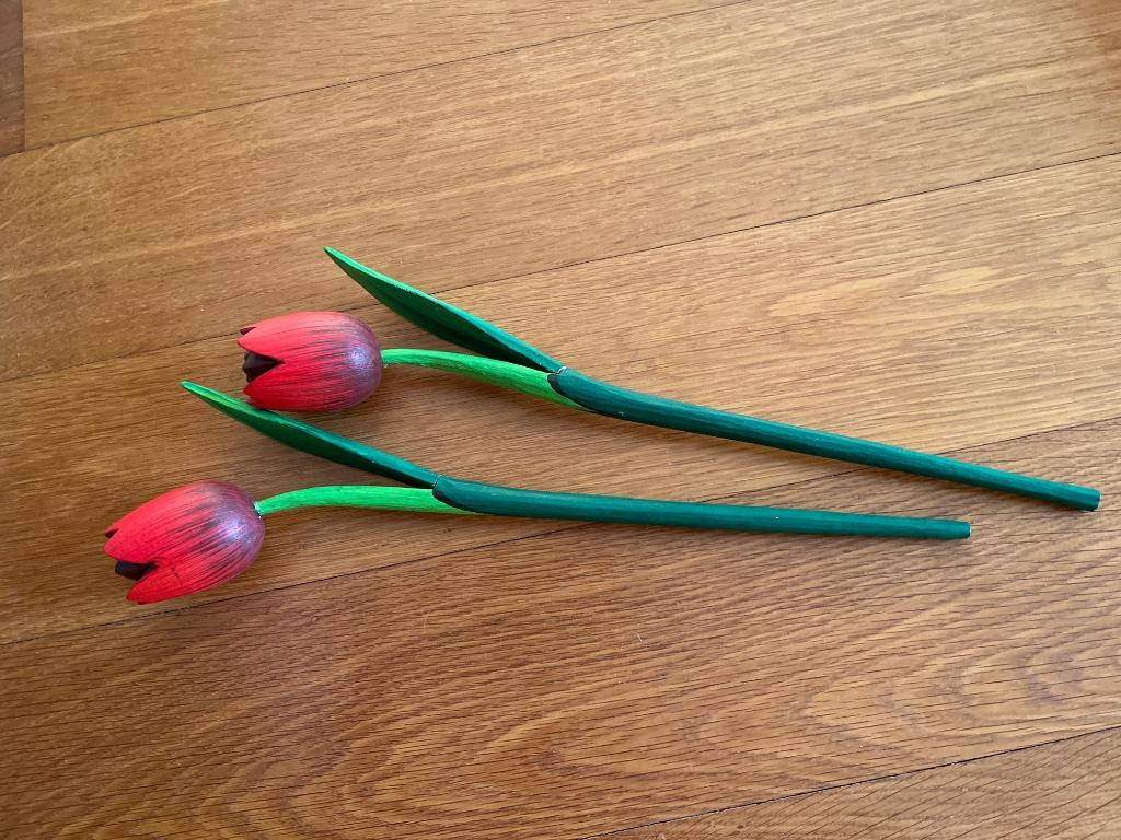Houten bloemen, Antiquités & Art, Enlèvement