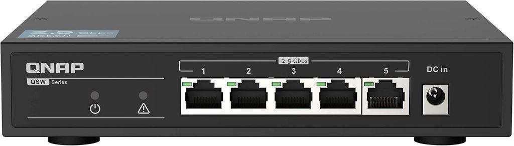 Switch Réseau QNAP QSW-1105-5T, 5 Ports 2.5Gbps, Enlèvement ou Envoi, Comme neuf