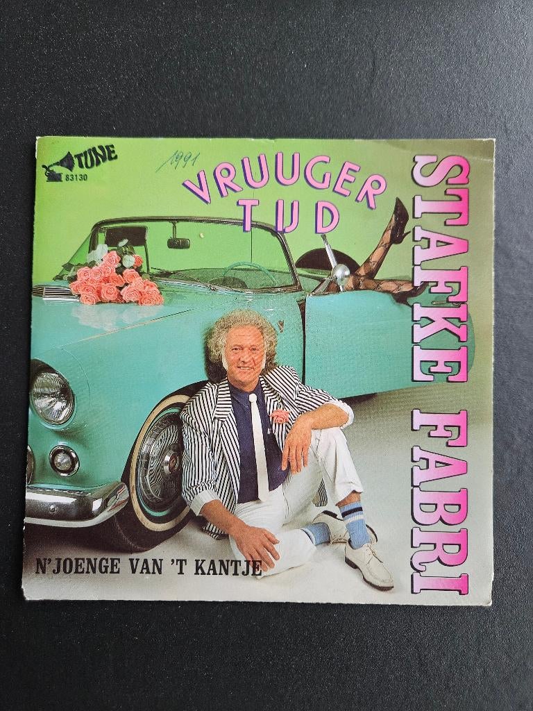 Stafke Fabri - Vruuger Tijd / N' Joenge Van 't Kantje, Gebruikt, 7 inch, Single, Ophalen of Verzenden