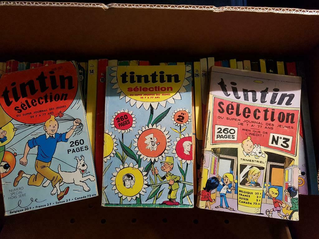 Tintin sélection pocket (n 1 au n 38) collection complète, Ophalen of Verzenden