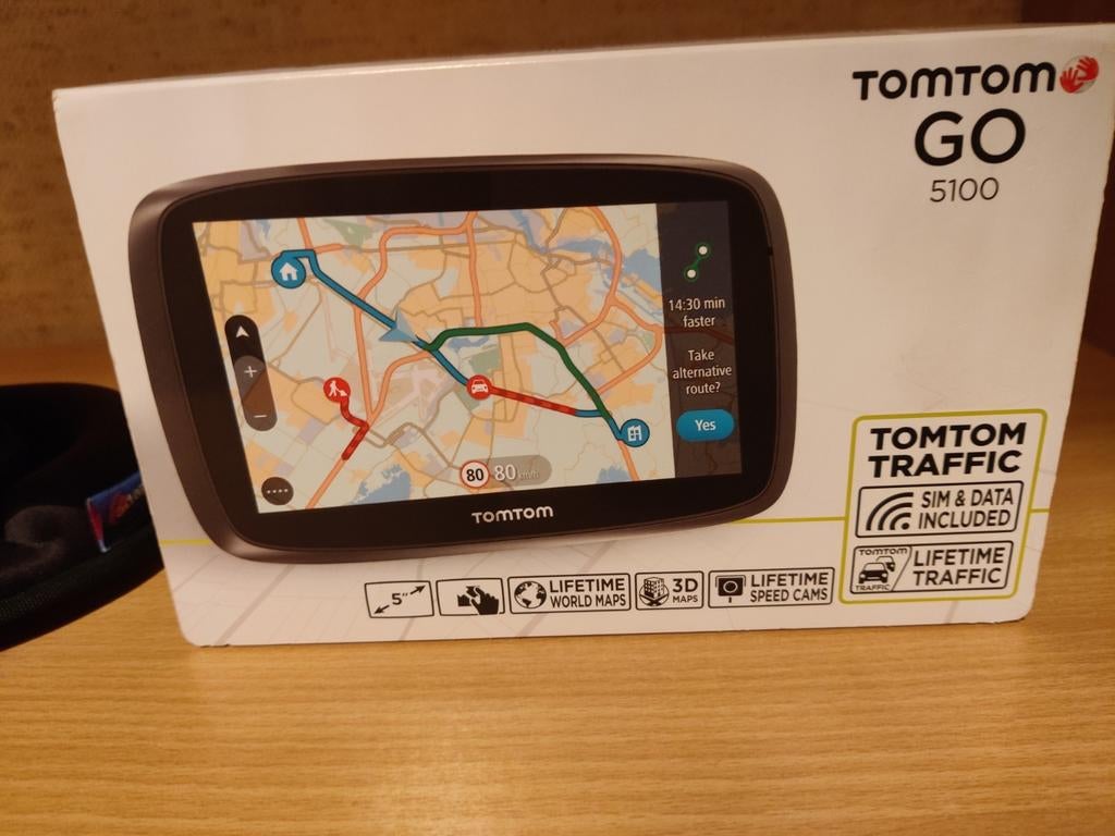 Tomtom go 5100, Ophalen of Verzenden, Zo goed als nieuw