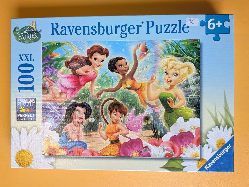 Puzzel Disney Tinkerbell 100 stukjes, Enlèvement, Plus de 50 pièces, Comme neuf