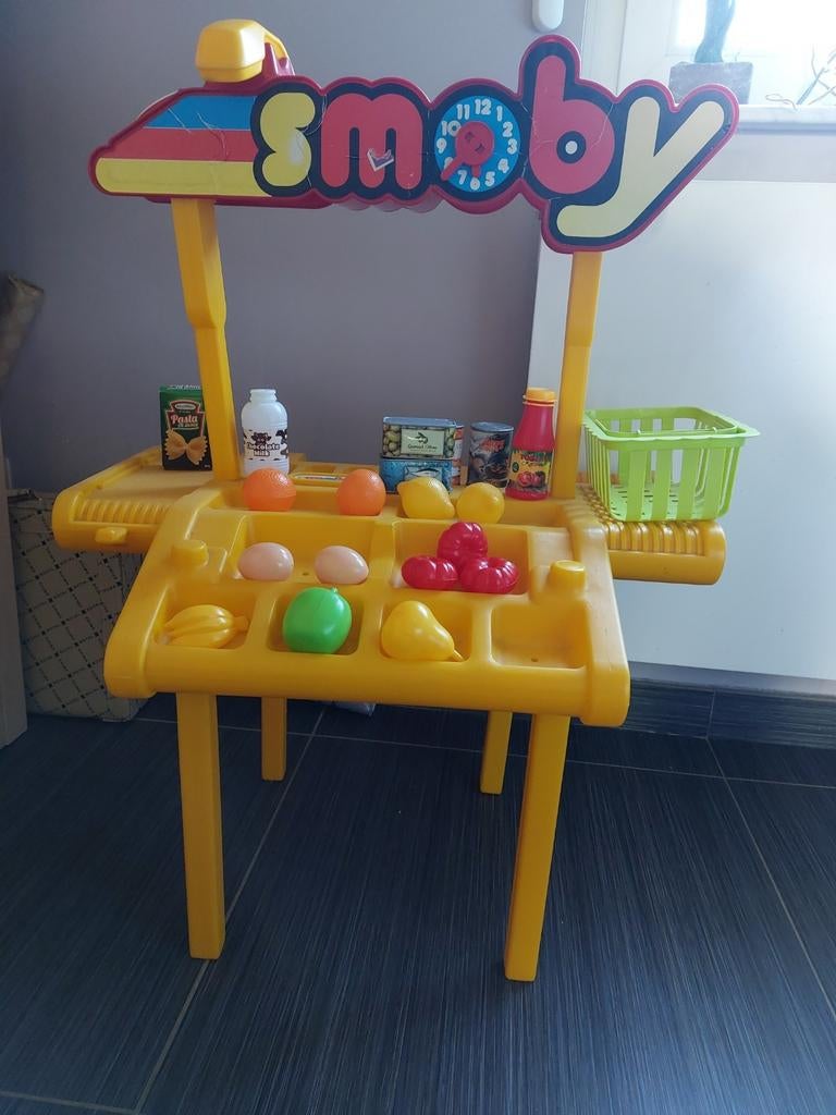 Smoby winkeltje met voorraad, Enlèvement, Utilisé