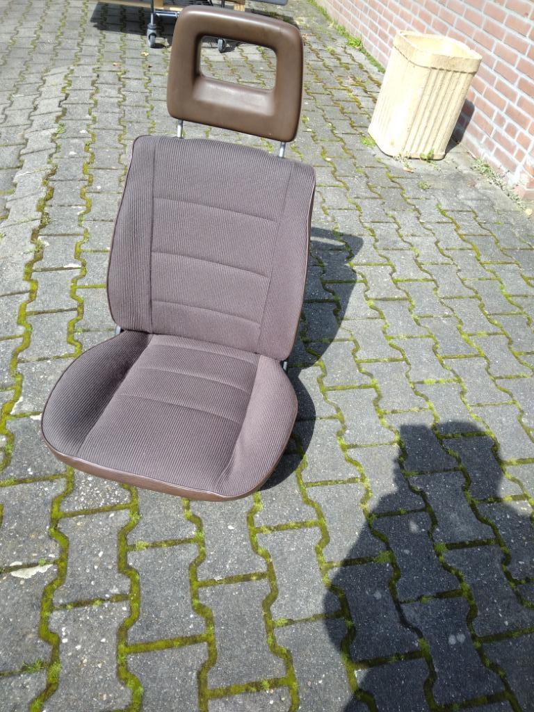 VW T3 Voorstoel met hoofdsteun, kleur: Bruin, Enlèvement ou Envoi, Volkswagen