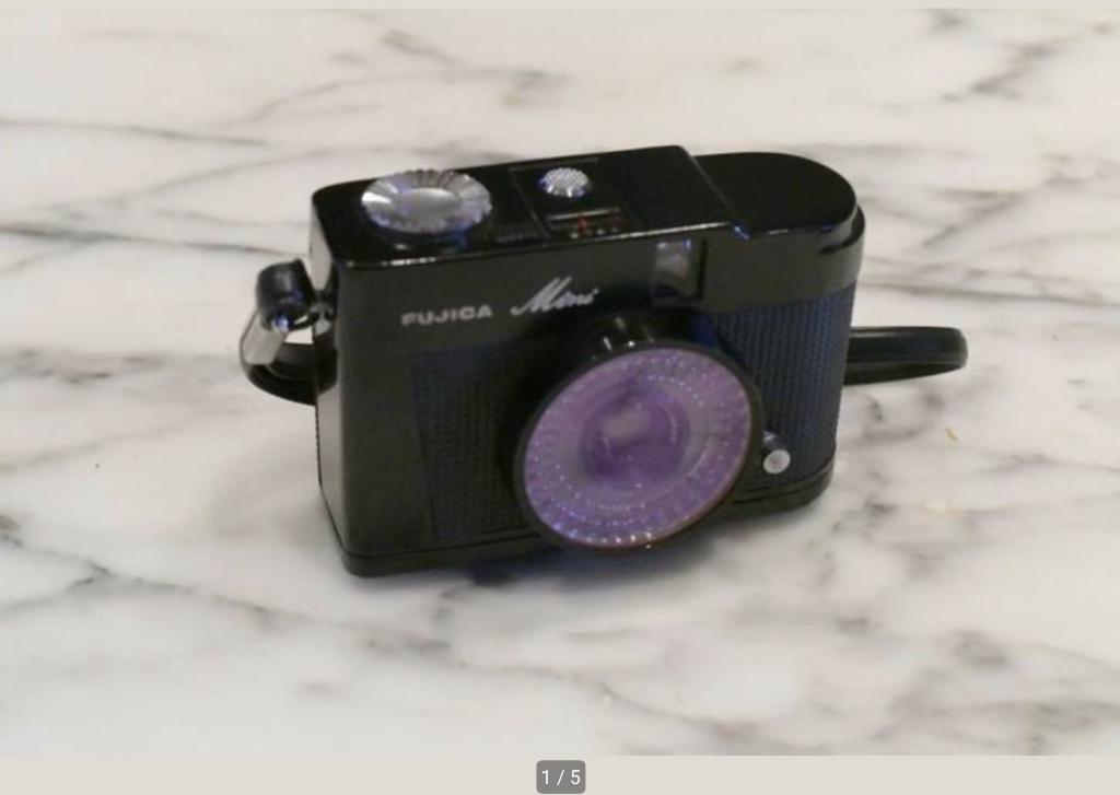 Fujica Mini met Fujinar 25mm/f 2.8, Ophalen of Verzenden, 1960 tot 1980, Fototoestel
